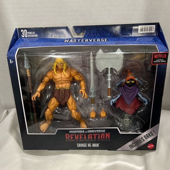 Coffret Masterverse Masters Of The Universe Révélation Savage